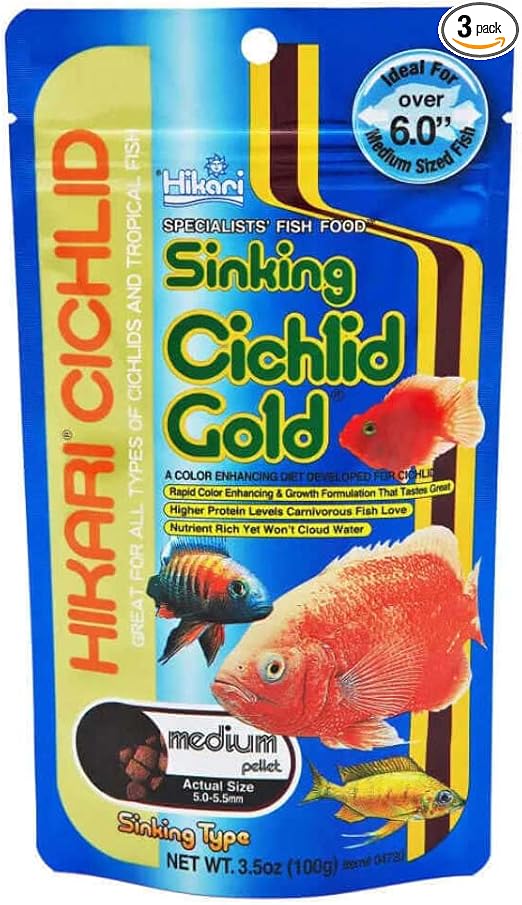HIKARI CICHLID GOLD SINKING (M)- 100g