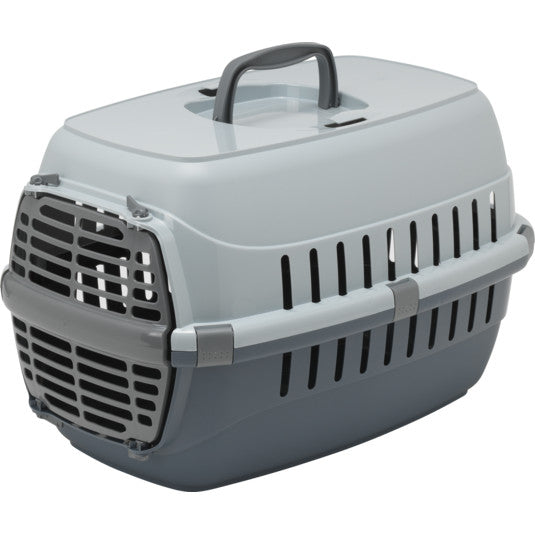 Moderna Road Runner Plastic Door Carrier 48.6 x 32.3 x 30.3 cm-Grey