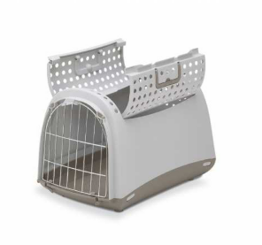 IMAC Linus Cabrio - Carrier For Cats And Dogs-Grey- 50X32X34.5CM