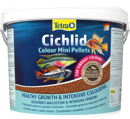 Tetra Cichlid Colour Mini Pellets -10L