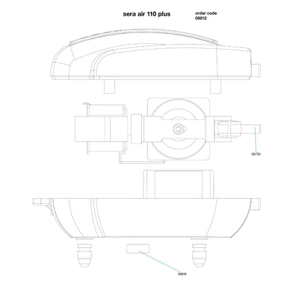 Sera Air Pumps [Model - 110+]