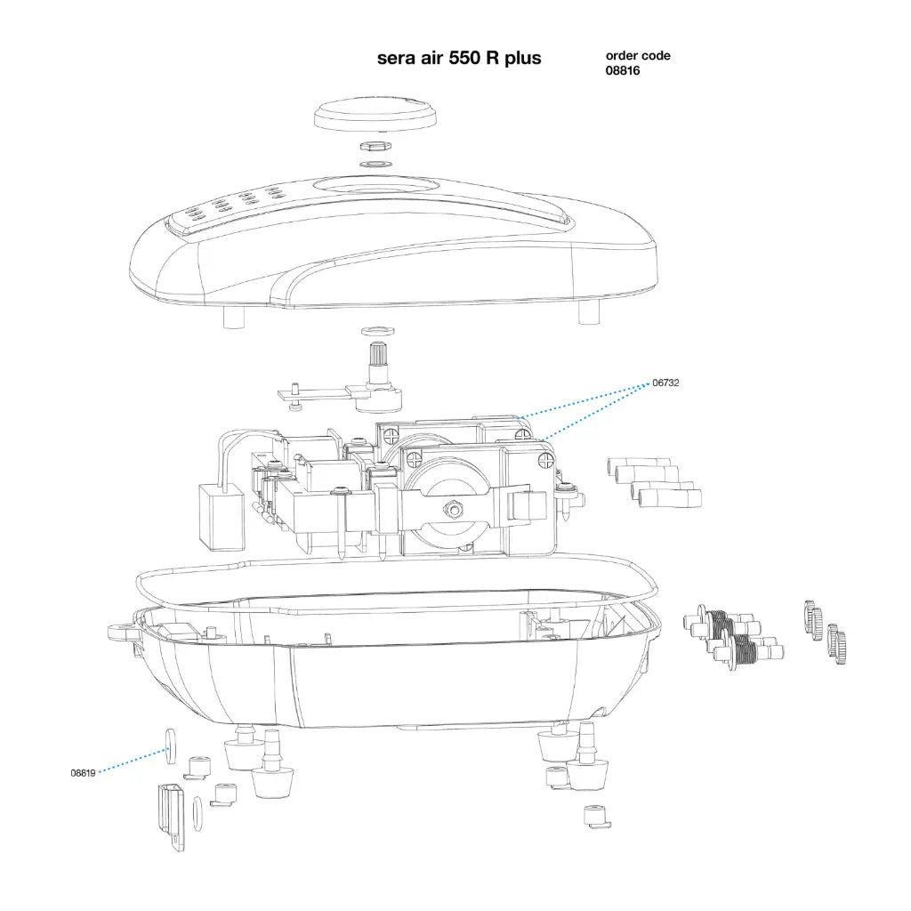 Sera Air Pump [Model - 550+]