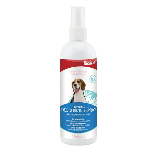 Bioline Deodorizing Dog Spray [Volume - 175ml, Weight - 250g]