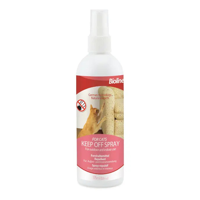 Bioline Keep Off Spray For Cats-209g [MOQ 3PCS]