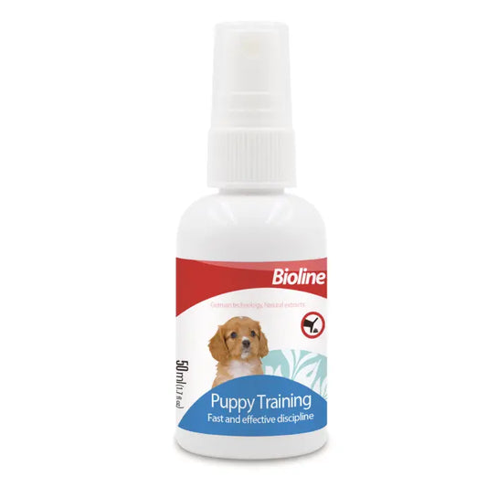 Bioline Puppy Training Spray-50ml [MOQ 3PCS]