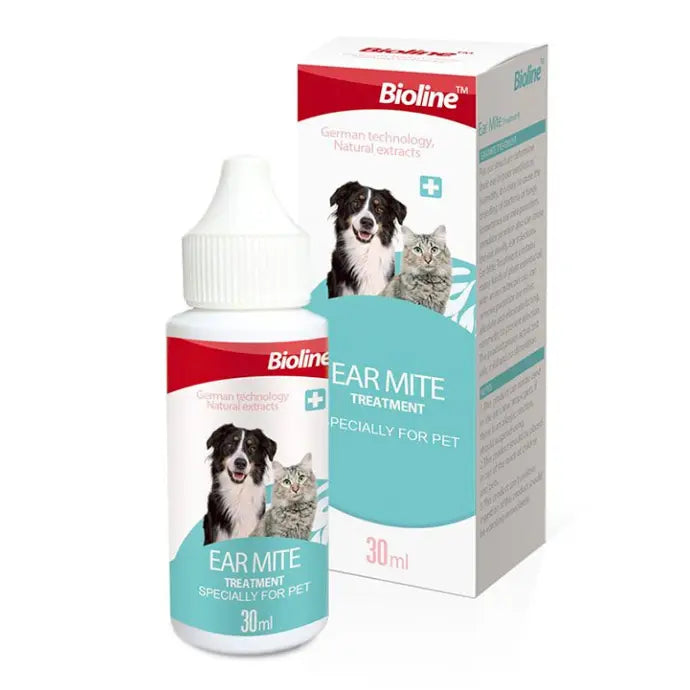 Bioline Ear Mite Treatment-Volume - 30ml [MOQ 3PCS]