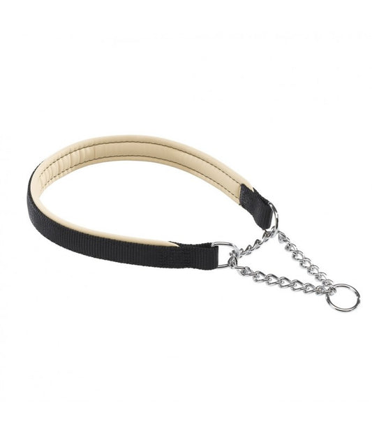 Ferplast Daytona CSS Semi - Pull - Out Collar With Soft Padding[Color - Black, Dimension - 50 cm x 20mm]