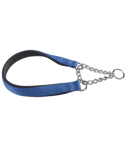 Ferplast Daytona CSS Semi - Pull - Out Collar With Soft Padding[Color - Blue, Dimension - 50 cm x 20mm]