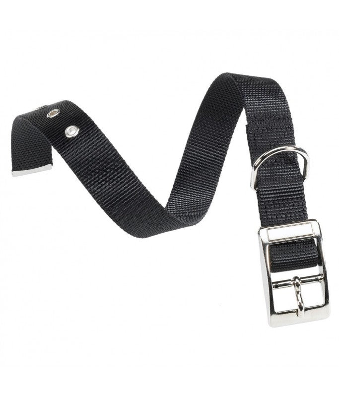 Ferplast Club CF Collar[Color - Black, Dimension - 27-35cm x 15mm]