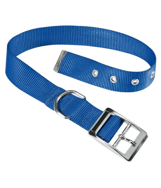 Ferplast Club CF Collar[Color - Blue, Dimension - 27-35cm x 15mm]