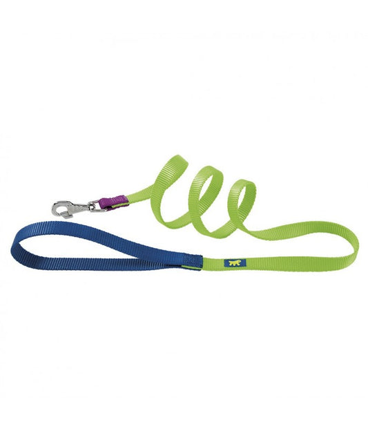 Ferplast Club G Colours Leash [Color - Green, Dimension - 15mm x L 120cm]