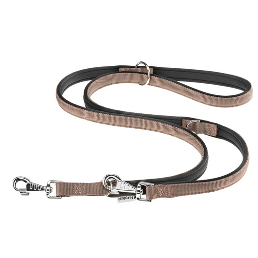 Ferplast Daytona GA Nylon Dog Leash[Color - Brown, Dimension - 20mm x L 200cm]