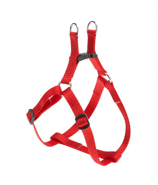 Ferplast Easy P Harness[Color - RED, Dimension - 54-78cm x 20mm]