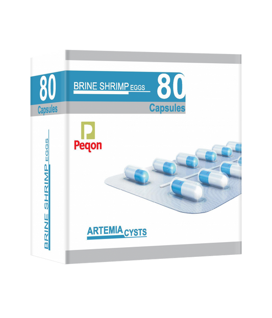 Horizone Peqon Artemia Cyst Blue Ring 80 Capsules