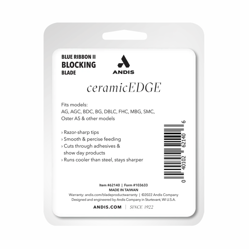 Andis CeramicEdge Blue Ribbon II Blocking Blade
