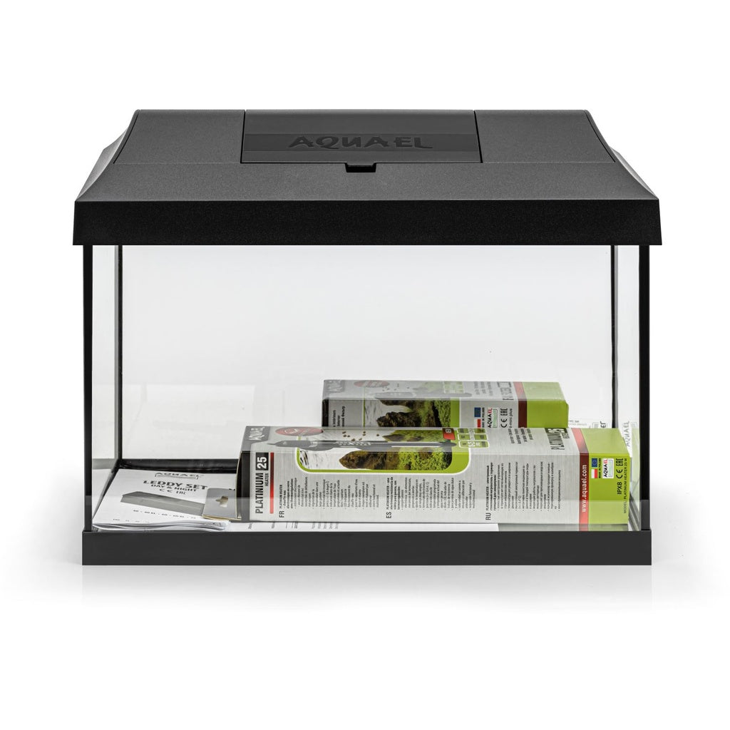 Aquael Aquarium Set Leddy Plus Day&night 40-Black-41x25x25cm [25Litre]
