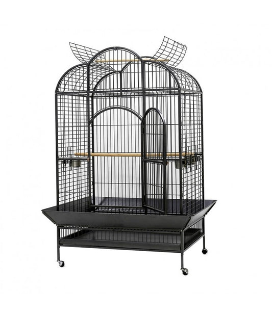 Dayang Bird Cage (A24) - 131.5 x 102 x 185cm[Dimension - 131.5 x 102 x 185cm]-Black