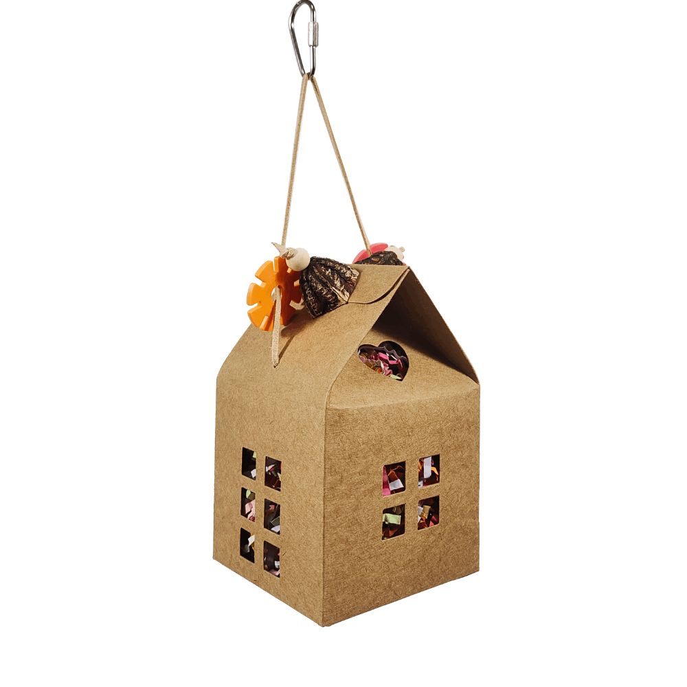 Vanpet Small House Bird Toy 23x8cm-BTLB01235
