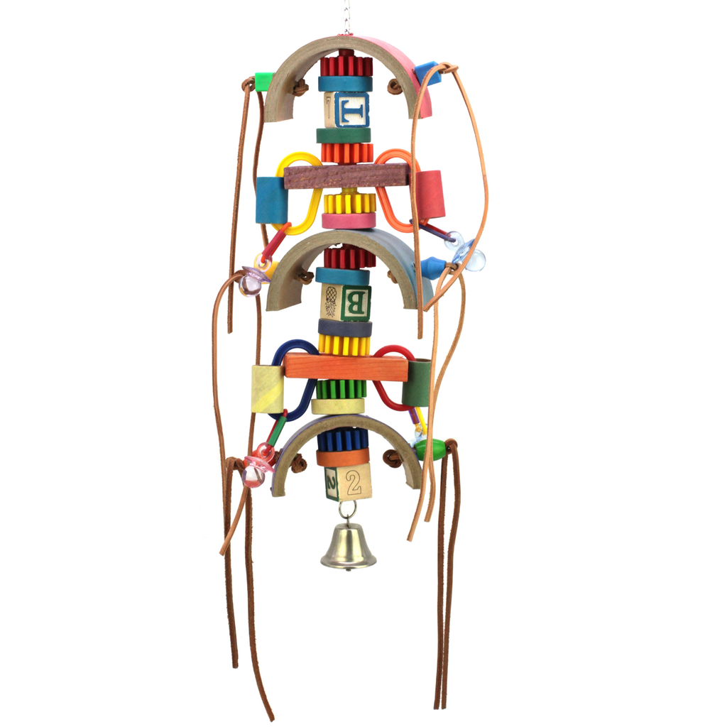 Vanpet Natural Bird Toy For Large Birds 65x20cm-BTLB03302