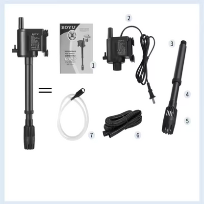 Boyu Submersible Filter/Pump[PGB Series][Flow - 740L/h]