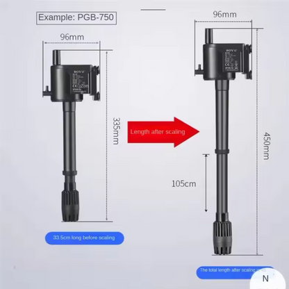 Boyu Submersible Filter/Pump[PGB Series][Flow - 740L/h]