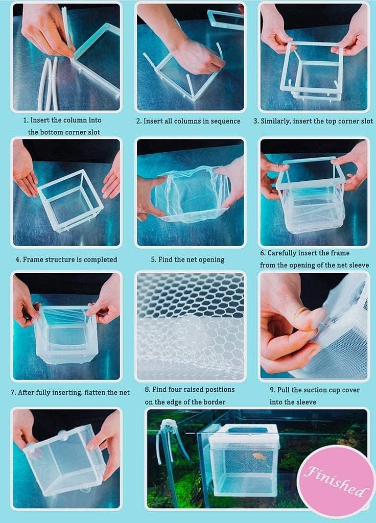 Boyu Breeding Net Single [NB-3201]-16x15x15cm