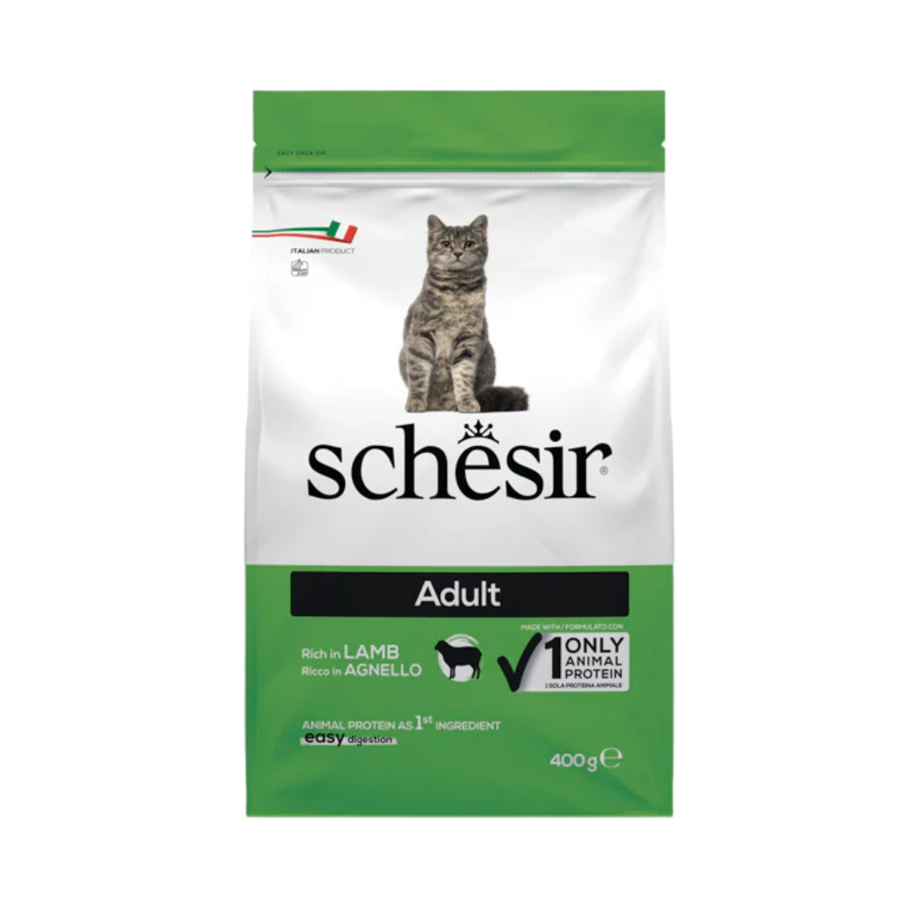 Schesir Cat Dry Food Maintenance With Lamb-Adult[Weight - 400g]