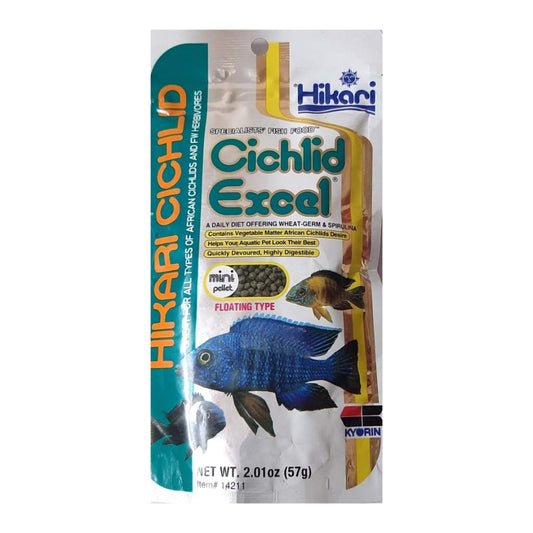 CICHLID EXCEL (  MINI  PELLET )- 57g