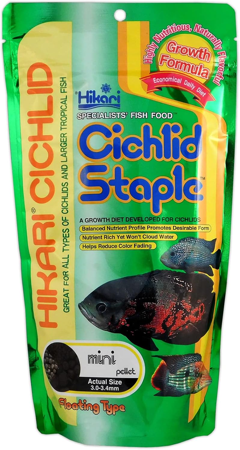CICHLID STAPLE (  MINI PELLET )- 57g