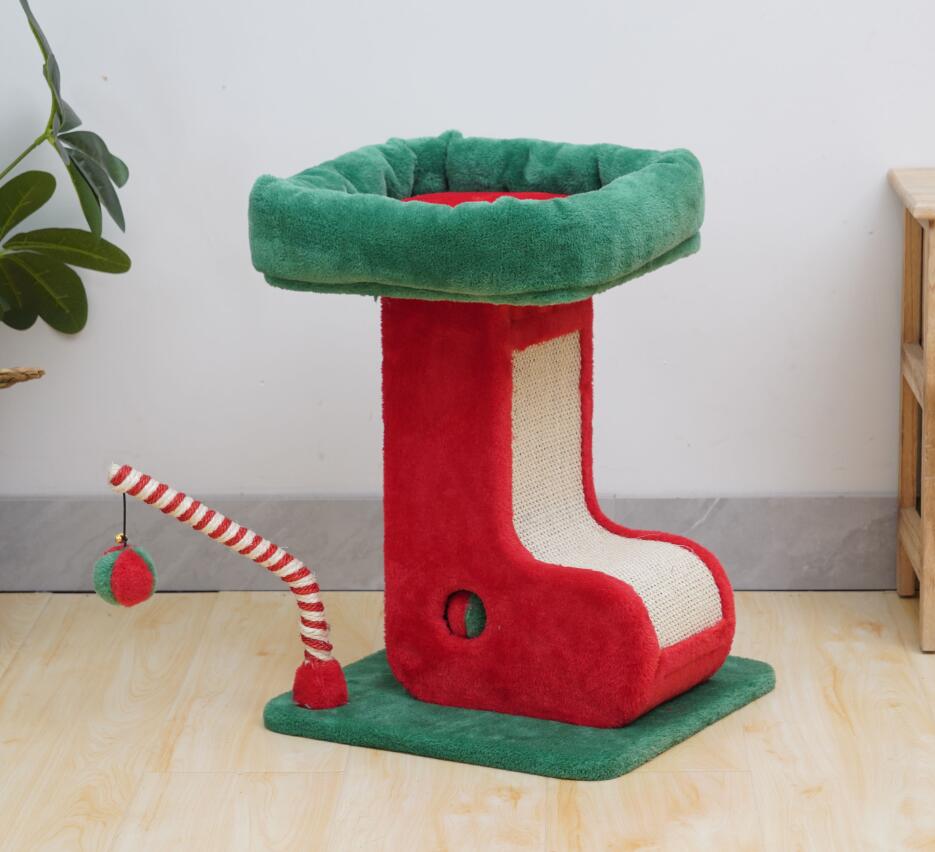 Catry Cat Tower With Scratcher 35x35x47cm