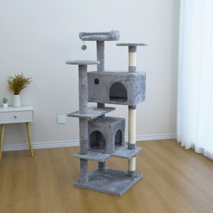 Catry Cat Tower With Scratcher 48x48x137cm