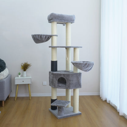 Catry Cat Tower With Scratcher 50x50x200cm