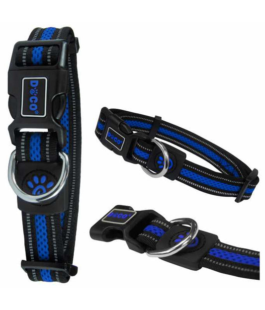 DOCO® Athletica Air Collar (DCA002)[Color - Blue, Size - XL]