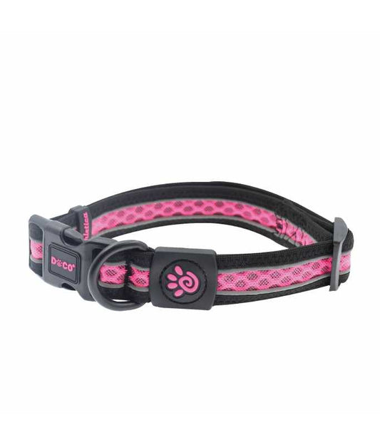 DOCO® Lunar Mesh Collar (DCA032)[Color - Pink, Size - L]