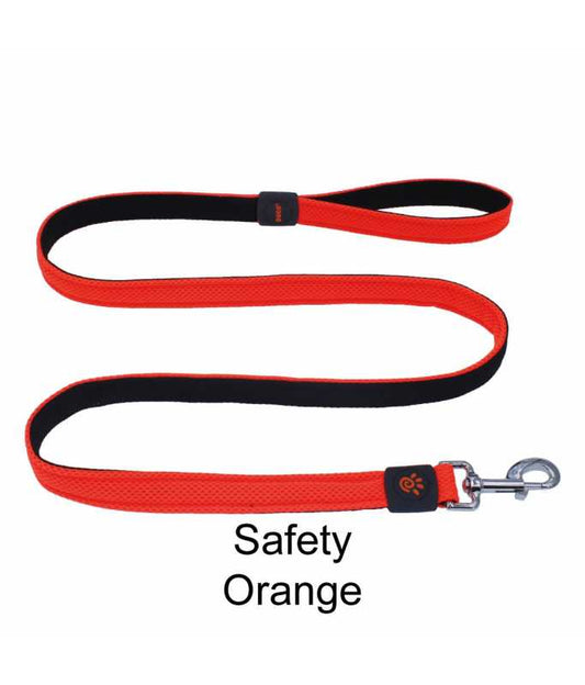 DOCO® JELLY BEAN LEASH 6ft (DCA1160)[Color - Safety Orange, Size - XS]