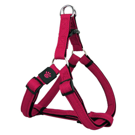 Ingredients DOCO® Puffy Air Step- In Harness Medium-2.5 x 53-77cm-Rasberry pink