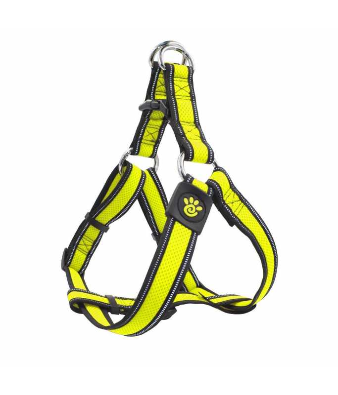 DOCO® Athletica Air Step-In Harness (DCA202)[Size - L, Color - Safety Lime]