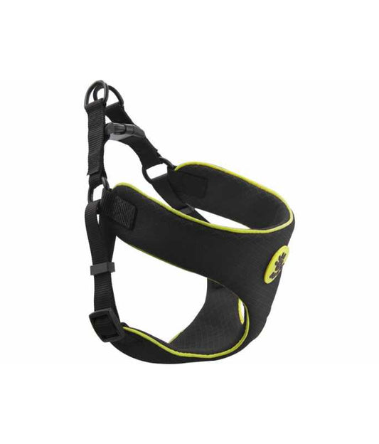 DOCO® Reflective Chest Plate Mesh Free-Walking Harness (DCA309)[Color - Black, Size - L]