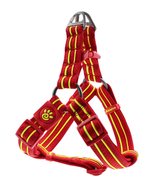 DOCO® Solar Mesh Step in Dog Harness (DCA393)[Color - Maroon, Size - L]