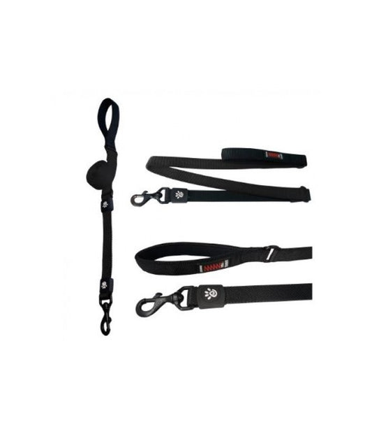 DOCO Shock Absorbing BUNGEE Leash - 4ft 2.5 x 120cm[Color - Black, Size - L]