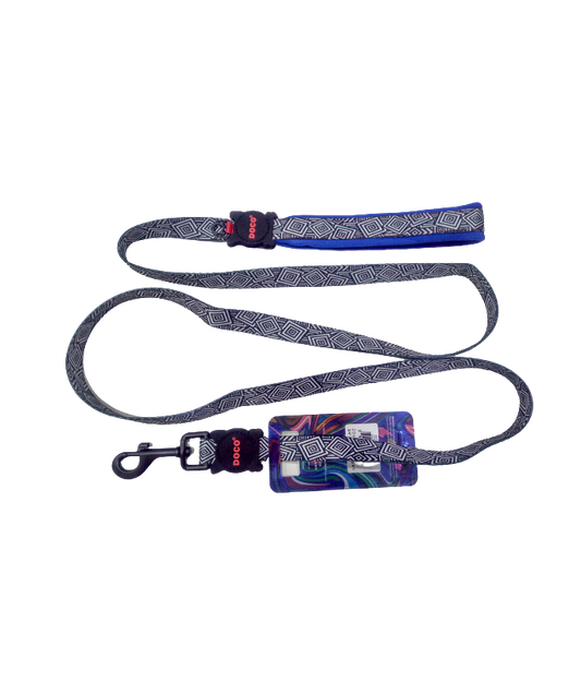 DOCO® LOCO Leash - 6ft (DCL1072)[Texture - Hologram, Size - S]