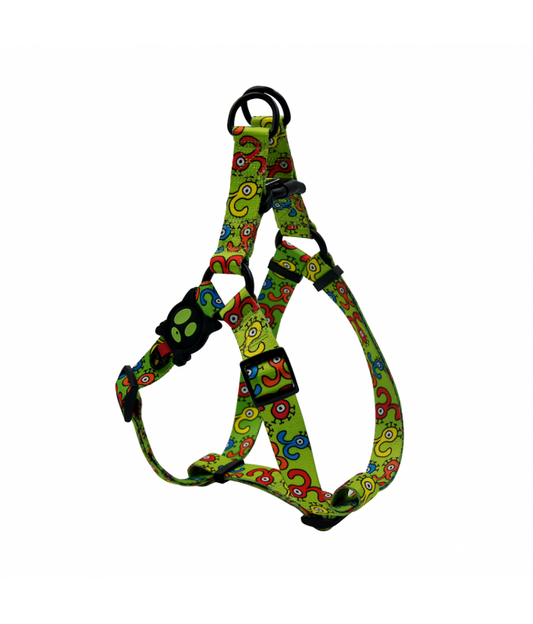 DOCO® LOCO Step-In Harness (DCL202)[Texture - Green Monster, Size - M]