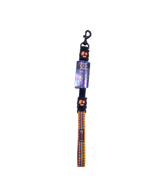 DOCO® LOCO Shock Absorbing BUNGEE Leash - SHORT (DCLB1122)[Texture - Lime Street, Size - L]