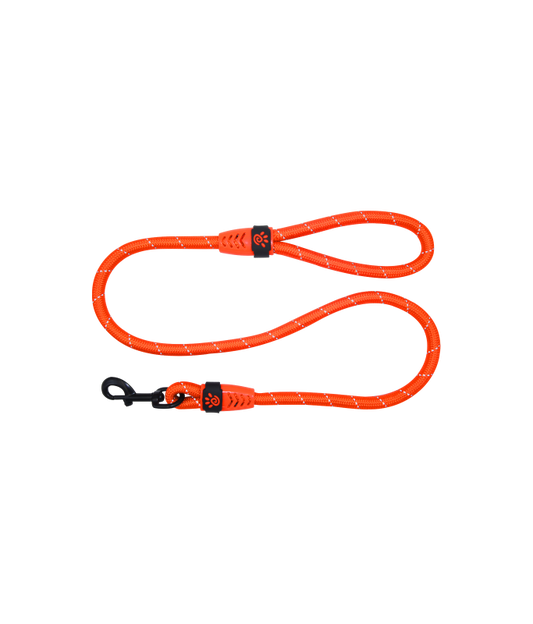 Doco Reflective Rope Leash [Color - Orange, Size - S]