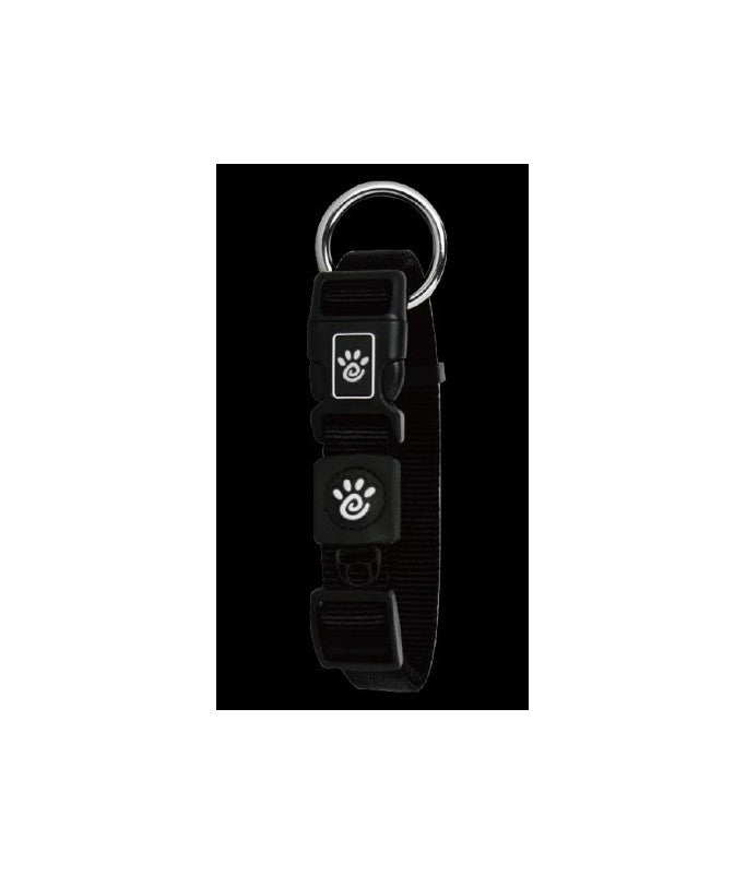 DOCO Signature O - Ring Collar - 2.5 x 40-62cm[Color - Black, Size - L]