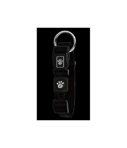 DOCO Signature O - Ring Collar - 2.5 x 40-62cm[Color - Black, Size - L]