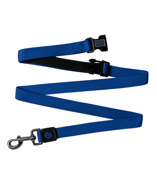 DOCO® Easy-Snap -HANDS FREE Leash 6ft (DCS2072)[Color - Blue, Size - S]