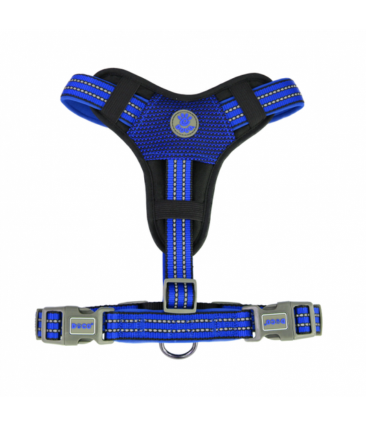 DOCO® VARIO Chest Plate Harness w/Neoprene (DCV206)[Color - Blue, Size - M]