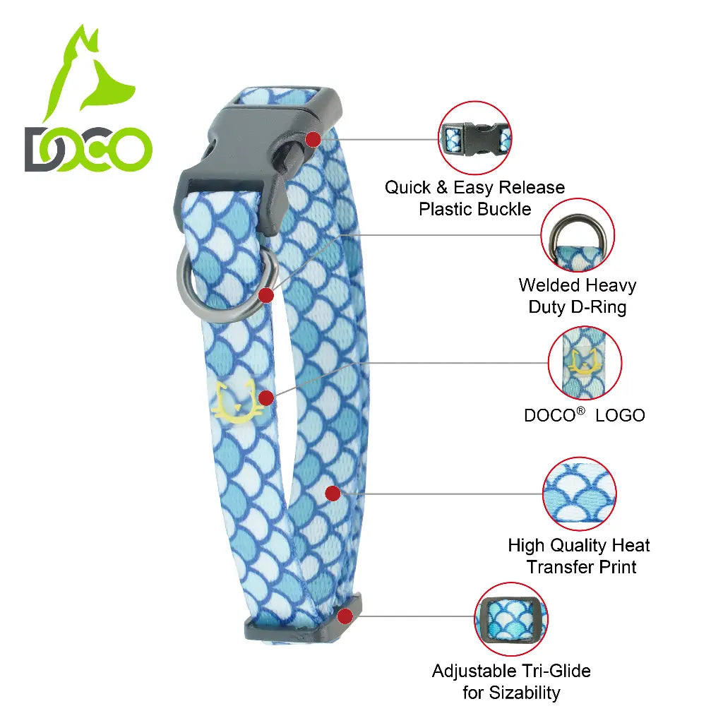 DOCO® Heat Transfer Cat/Dog Collars X.Small-1.0 X 19-31cm C5