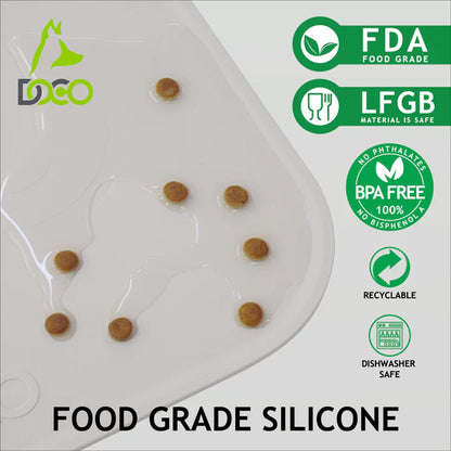 DOCO® Silicone Waterproof Feeding Mats for Dogs and Cats 47 x 36cm(O/S) Wisteria